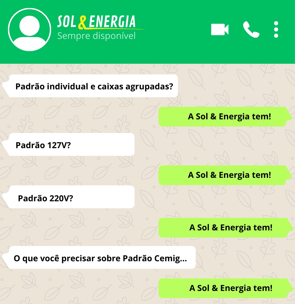 Padrão CEMIG, Linha Verde Eletrica