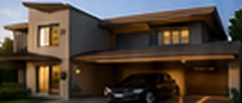 Casa com garagem residencial