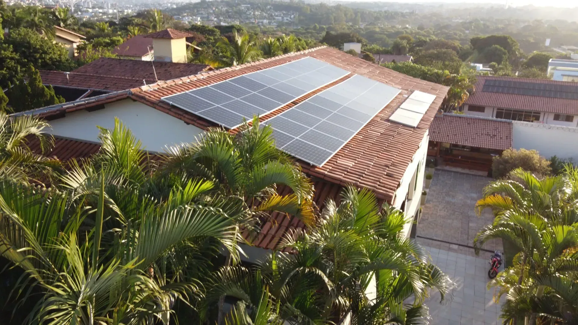 Imóvel contemporâneo representando projeto elétrico de reforma
